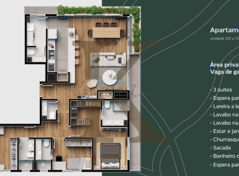 ARBO apartamentos no centro de gravataí